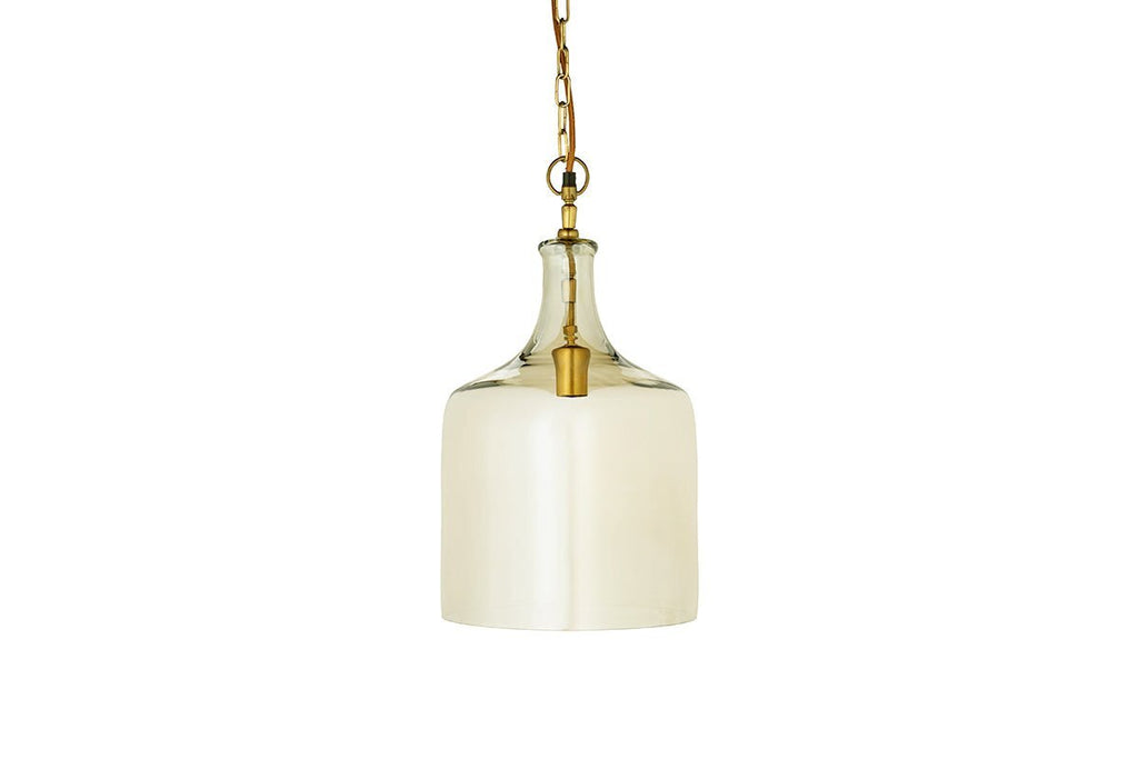 Kalsi Recycled Glass Pendant Light - Lustre - Small