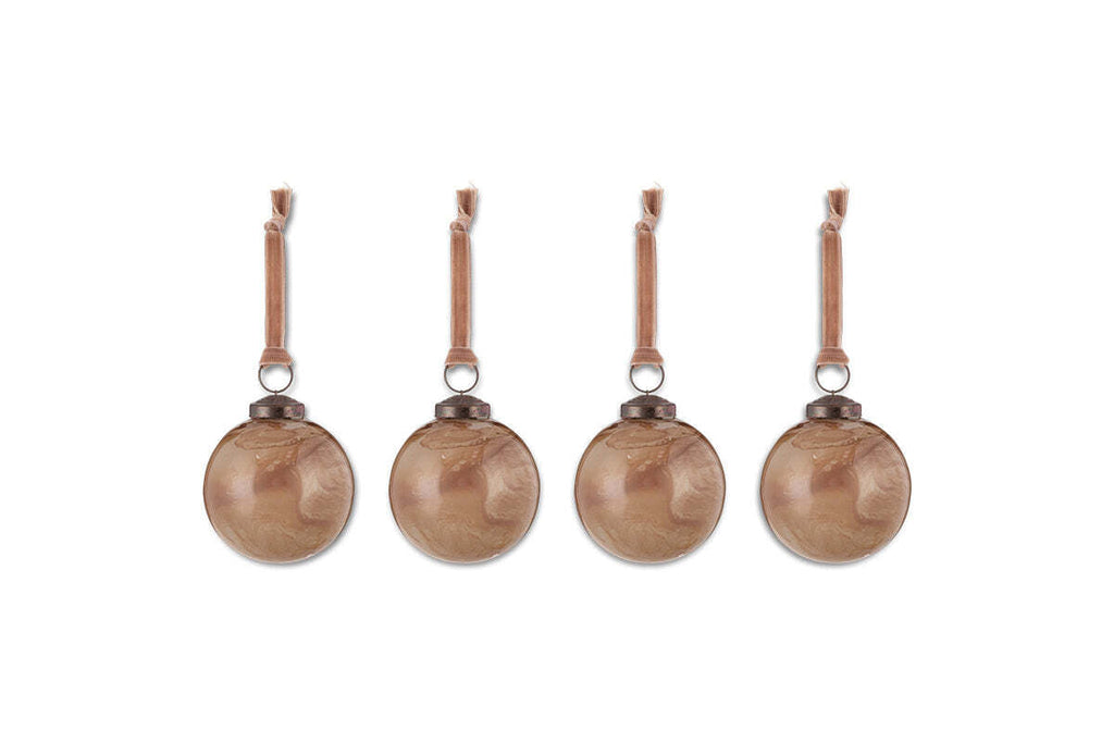 Kancha Baubles - Mocha (Set of 4)
