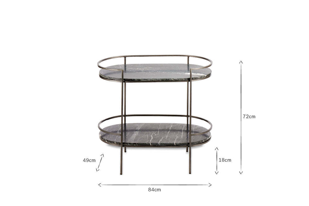 Karoko Marble Drinks Table