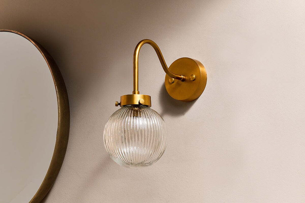 Konnie Bathroom Wall Light - Clear