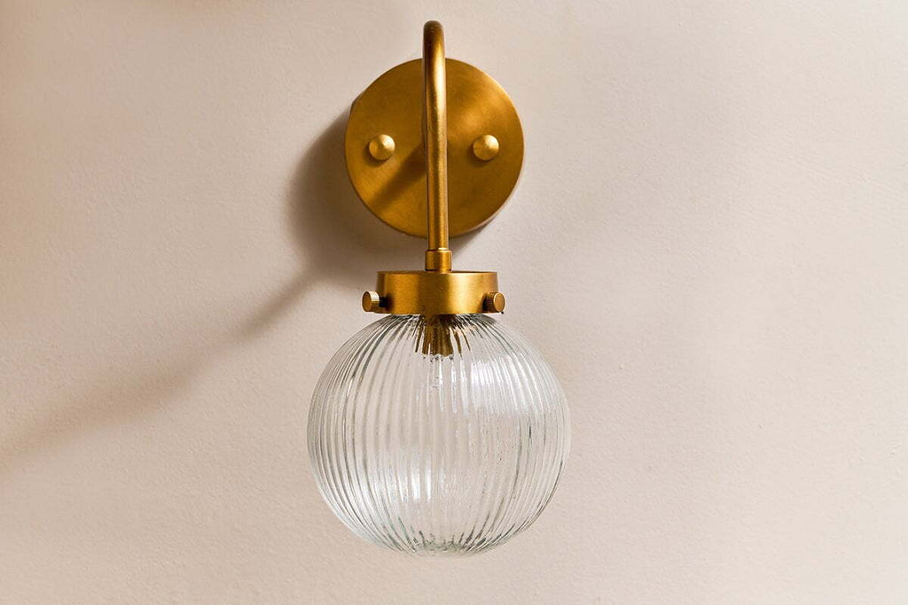 Konnie Bathroom Wall Light - Clear