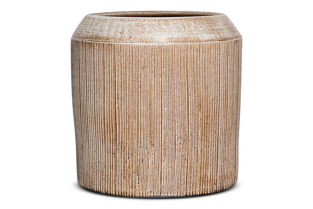Kubo Ceramic Planter - Terracotta