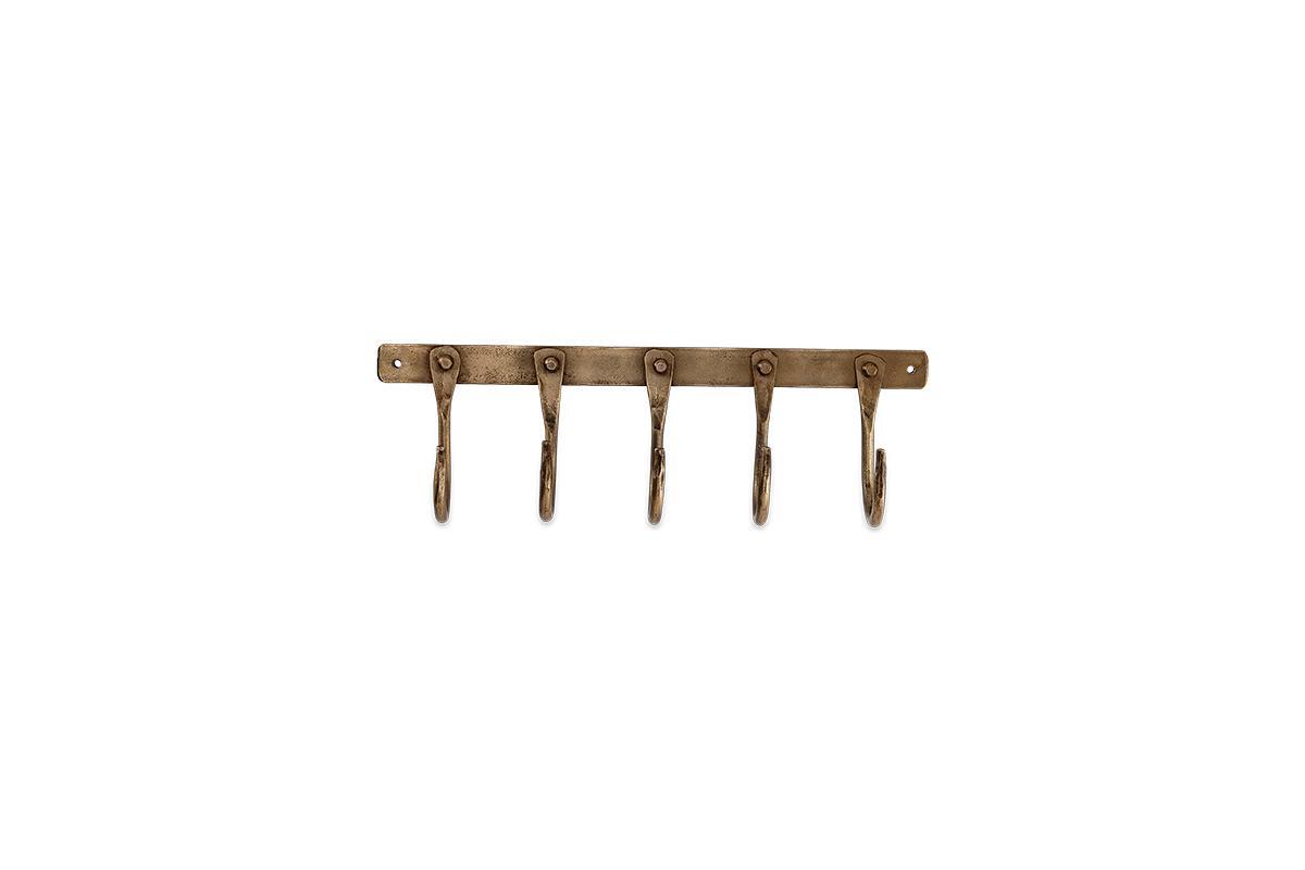 Kuna Iron Hooks - Antique Brass