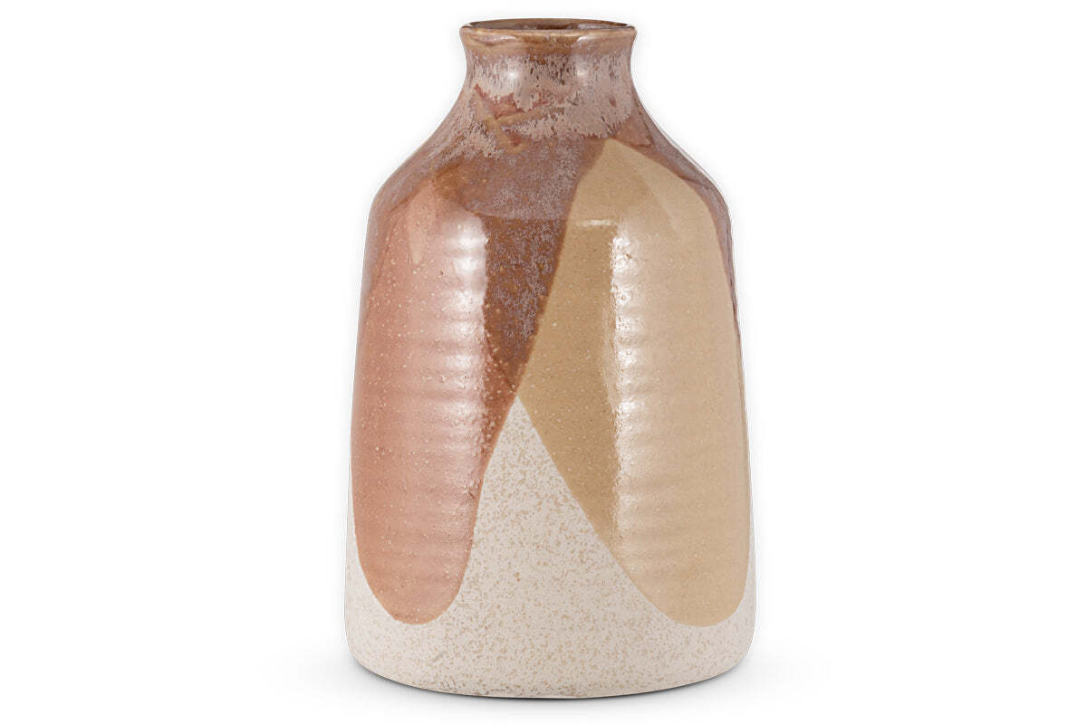 Lucia Ceramic Vase - Terracotta Mix