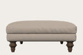 Marri Large Footstool - Recycled Cotton Natural