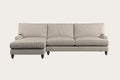Marri Grand Left Hand Chaise Sofa - Brera Linen Natural
