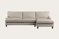 Marri Grand Right Hand Chaise Sofa - Brera Linen Natural