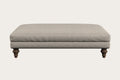 Marri Large Footstool - Brera Linen Natural