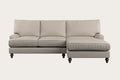 Marri Large Right Hand Chaise Sofa - Brera Linen Natural
