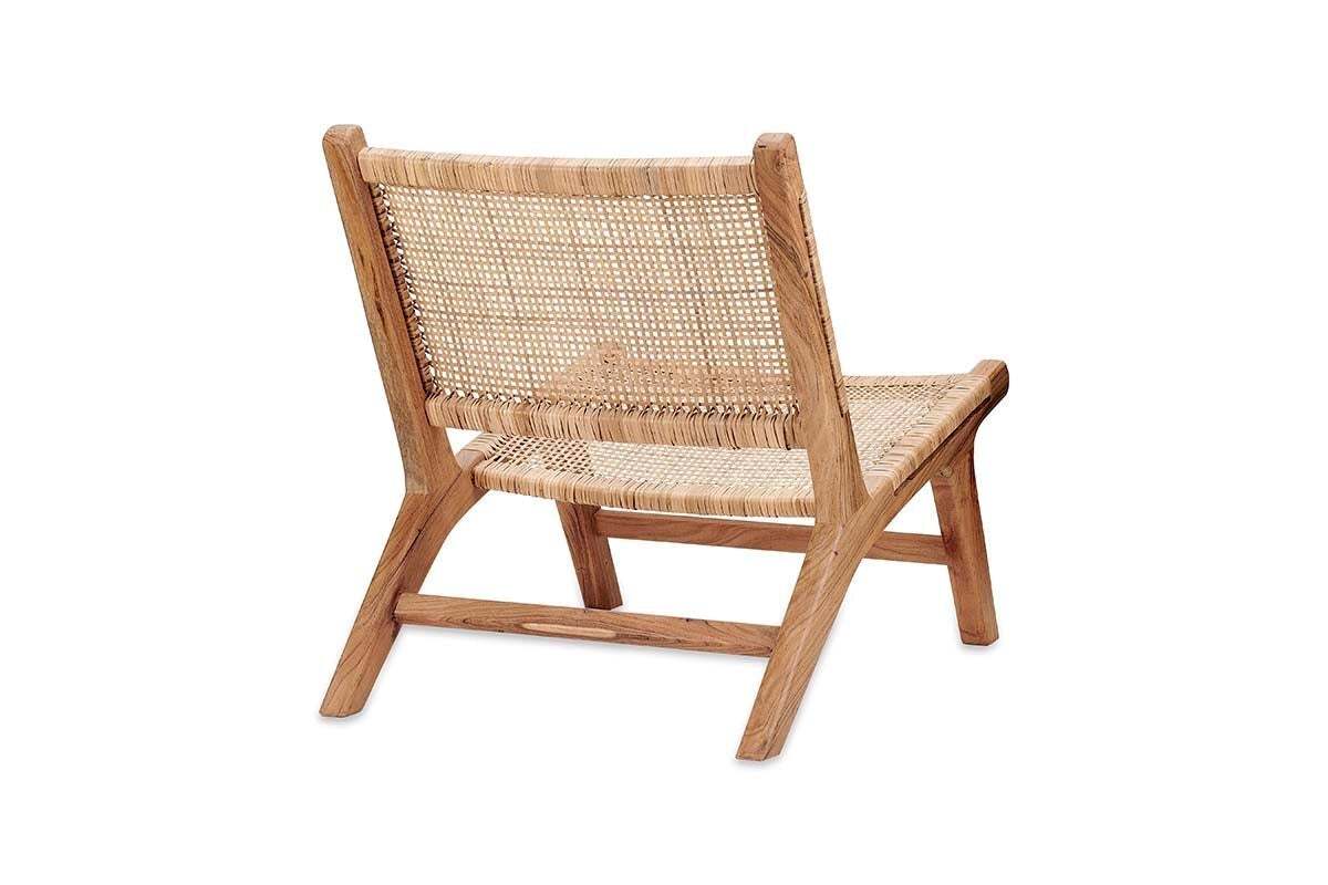 Madrisana Acacia & Rattan Woven Chair