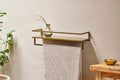 Mahi Wall Shelf With Towel Rail
