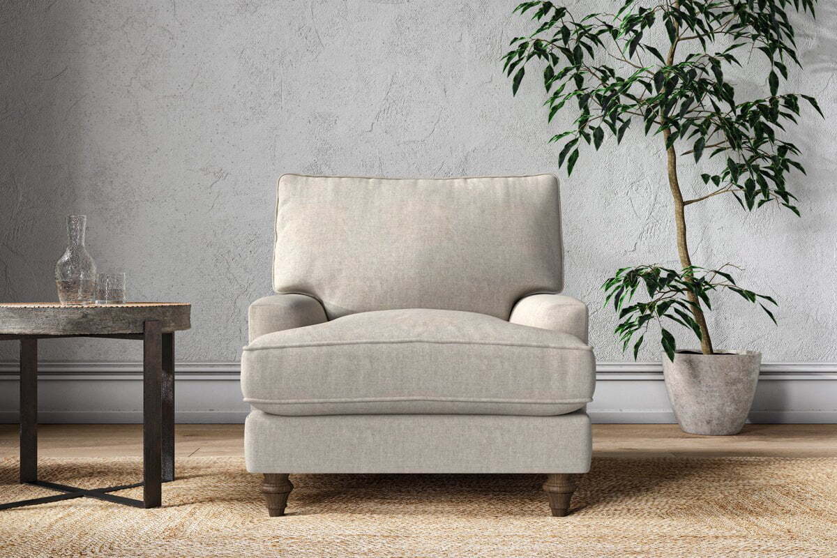 Marri Armchair - Brera Linen Natural