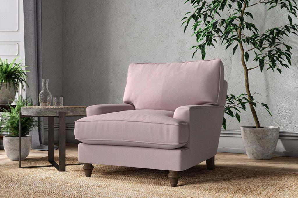 Marri Armchair - Recycled Cotton Lavender