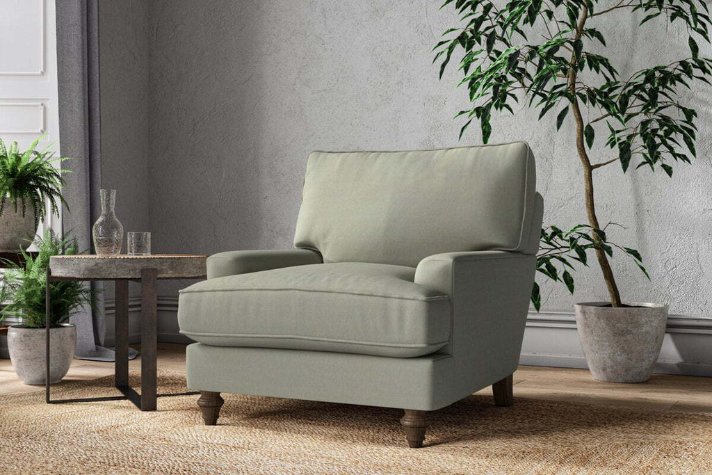 Marri Armchair - Recycled Cotton Seaspray