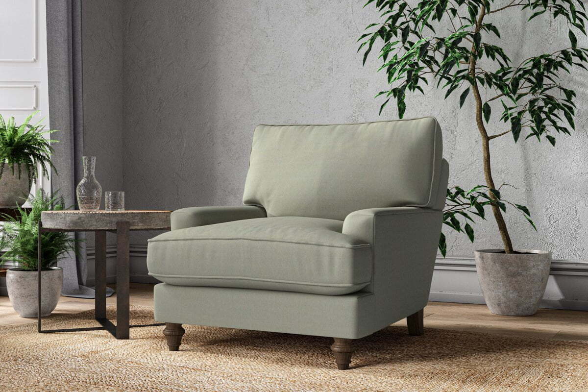 Marri Armchair - Recycled Cotton Seaspray