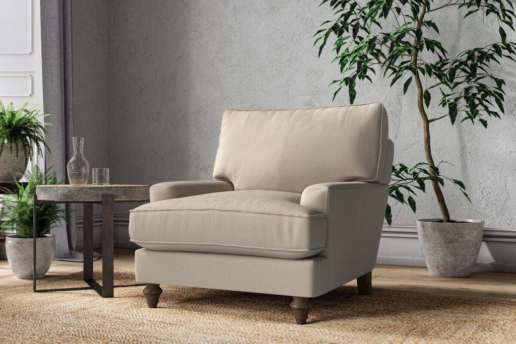 Marri Armchair - Recycled Cotton Stone