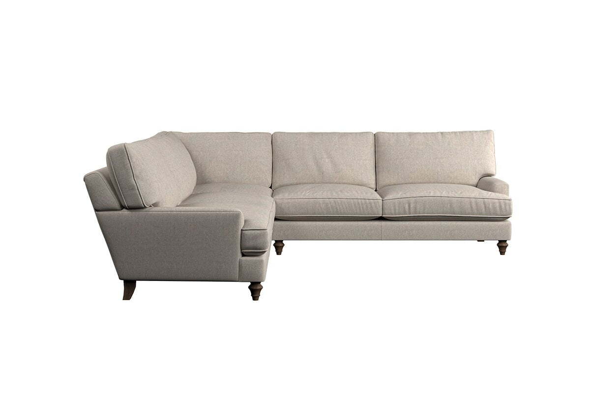 Marri Grand Corner Sofa - Brera Linen Charcoal
