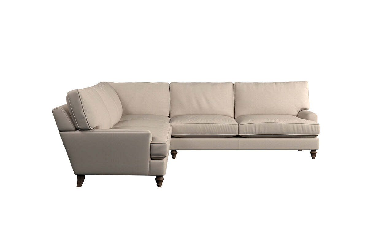 Marri Grand Corner Sofa - Recycled Cotton Airforce