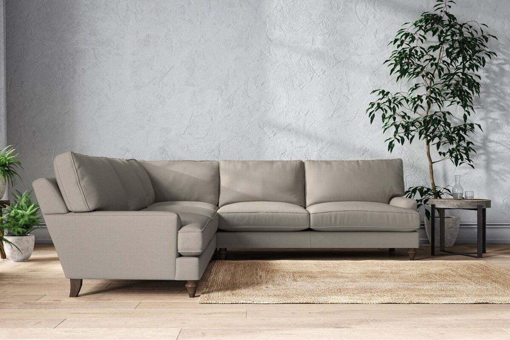 Marri Grand Corner Sofa - Recycled Cotton Flax