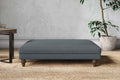 Marri Grand Footstool - Brera Linen Dusk