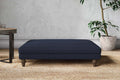 Marri Grand Footstool - Brera Linen Indigo