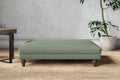 Marri Grand Footstool - Brera Linen Jade