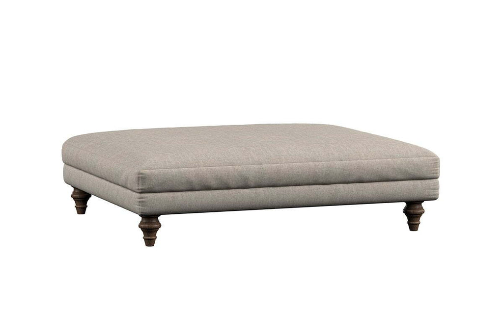 Marri Grand Footstool - Brera Linen Sage