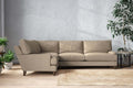 Marri Grand Left Hand Corner Sofa - Brera Linen Pebble