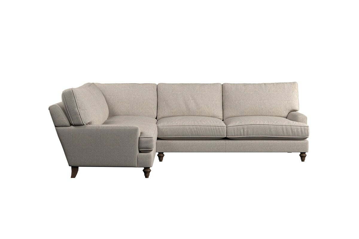 Marri Grand Left Hand Corner Sofa - Brera Linen Smoke