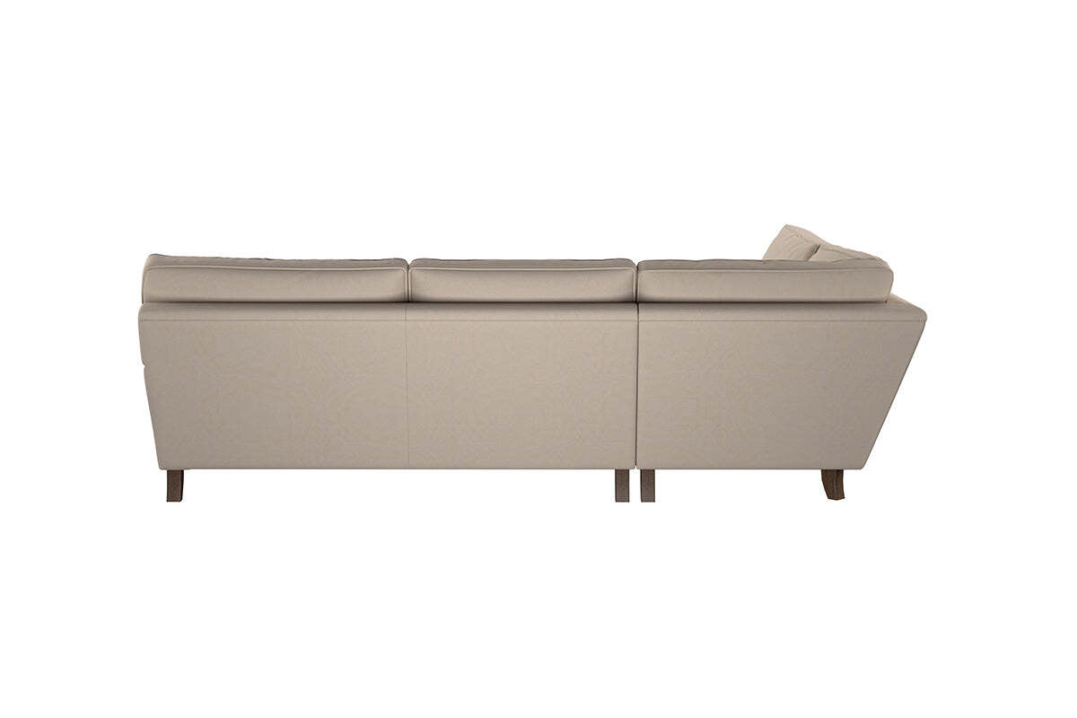 Marri Grand Left Hand Corner Sofa - Recycled Cotton Lavender