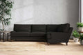 Marri Grand Right Hand Corner Sofa - Brera Linen Charcoal