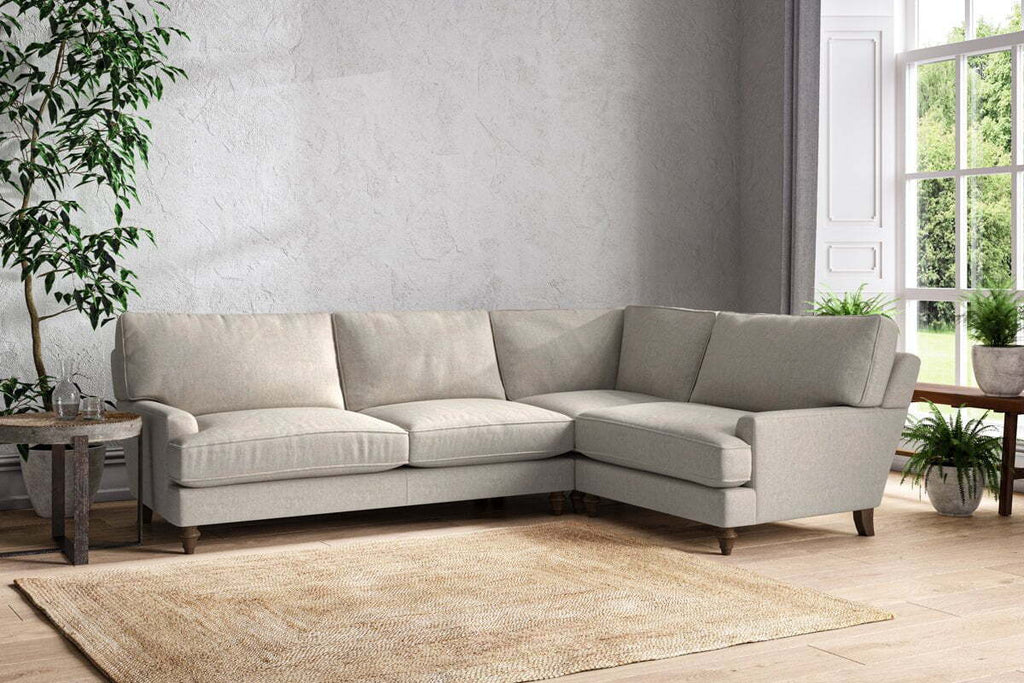 Marri Grand Right Hand Corner Sofa - Brera Linen Natural