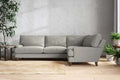 Marri Grand Right Hand Corner Sofa - Brera Linen Smoke