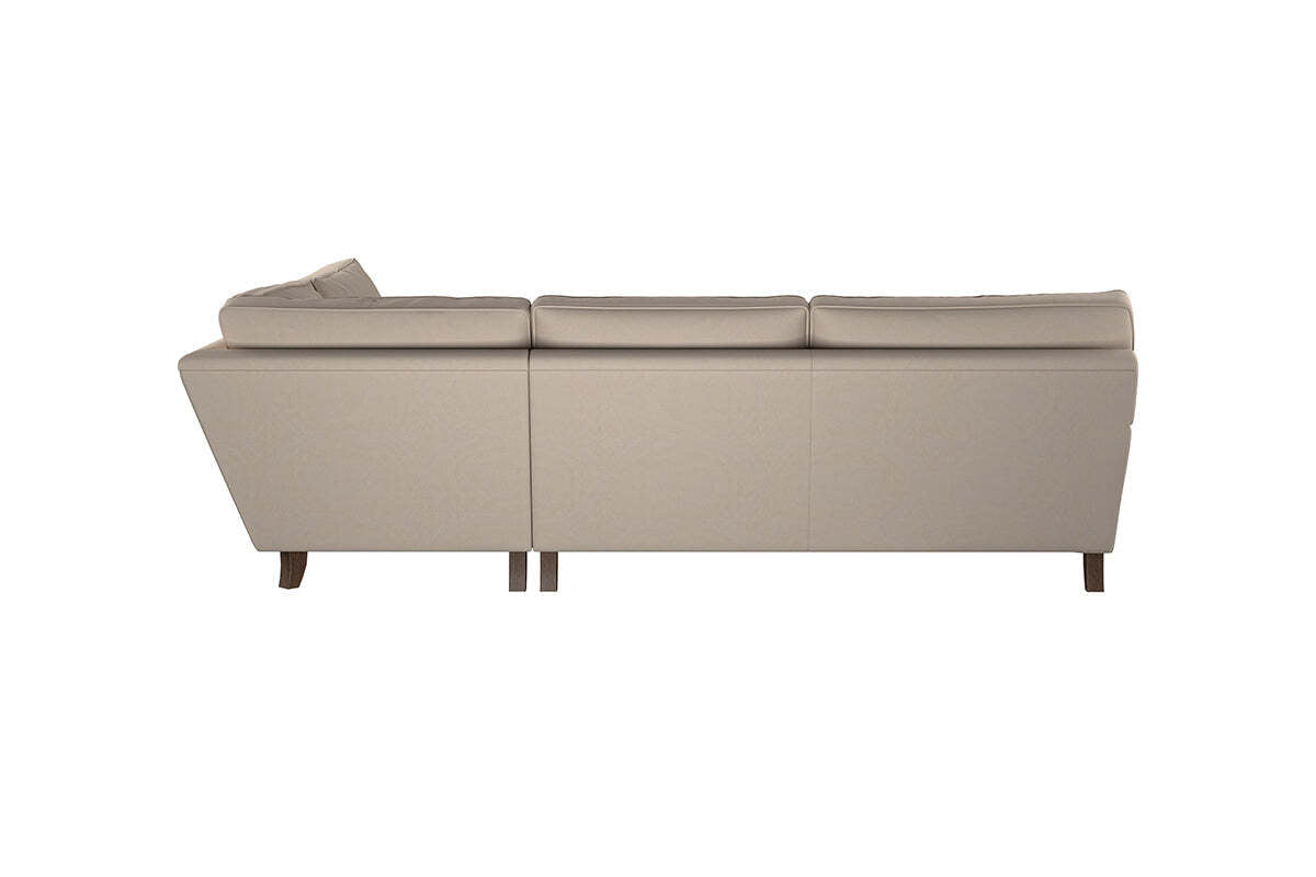 Marri Grand Right Hand Corner Sofa - Recycled Cotton Fatigue