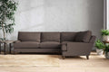 Marri Grand Right Hand Corner Sofa - Recycled Cotton Mocha