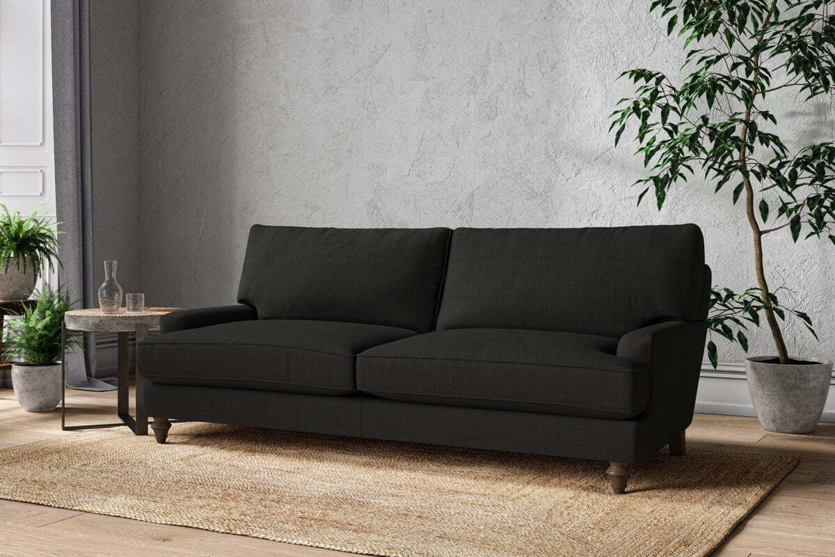 Marri Grand Sofa - Brera Linen Charcoal
