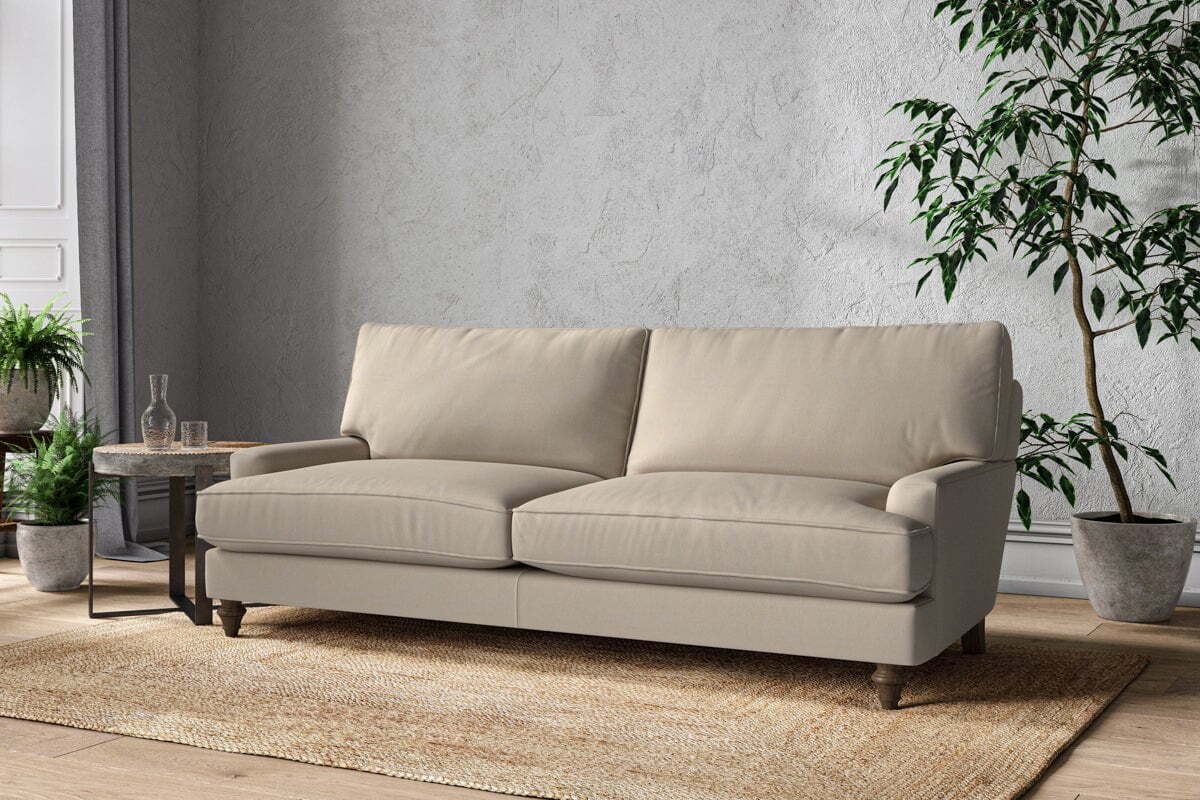 Marri Grand Sofa - Recycled Cotton Stone
