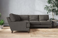 Marri Large Corner Sofa - Brera Linen Granite