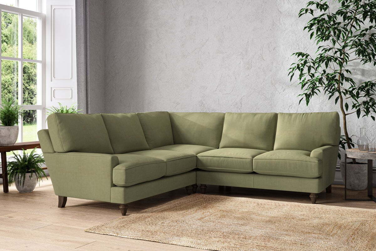 Marri Large Corner Sofa - Brera Linen Sage