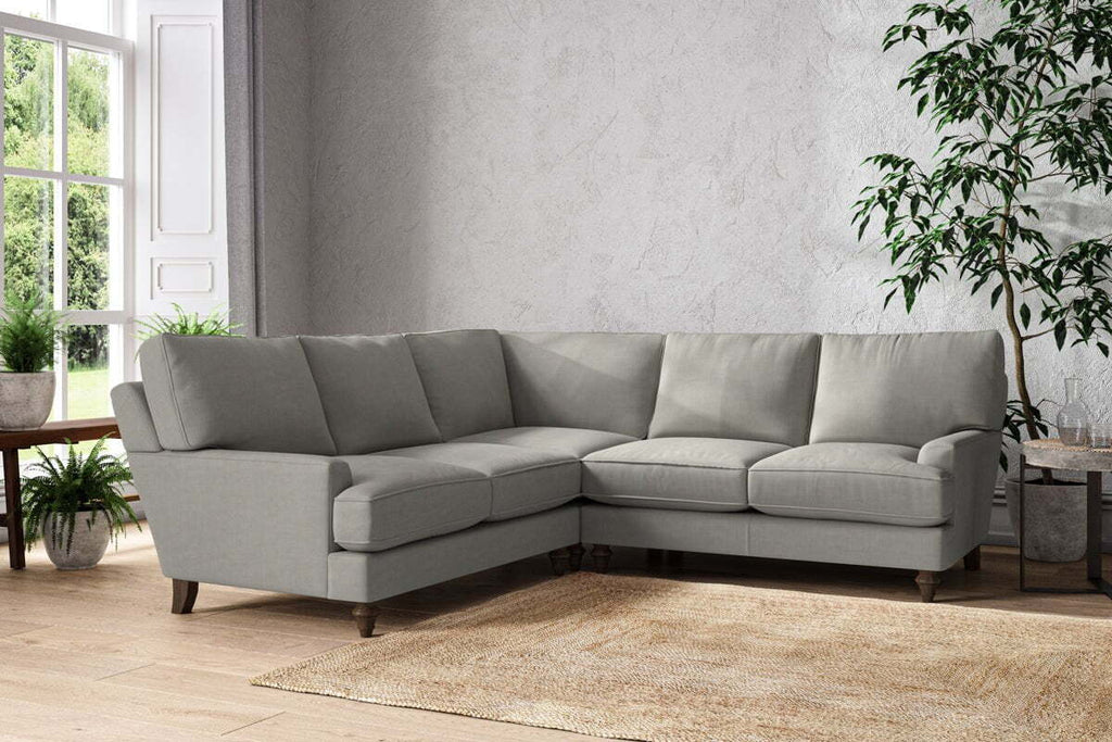 Marri Large Corner Sofa - Brera Linen Smoke