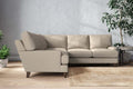 Marri Large Corner Sofa - Recycled Cotton Stone