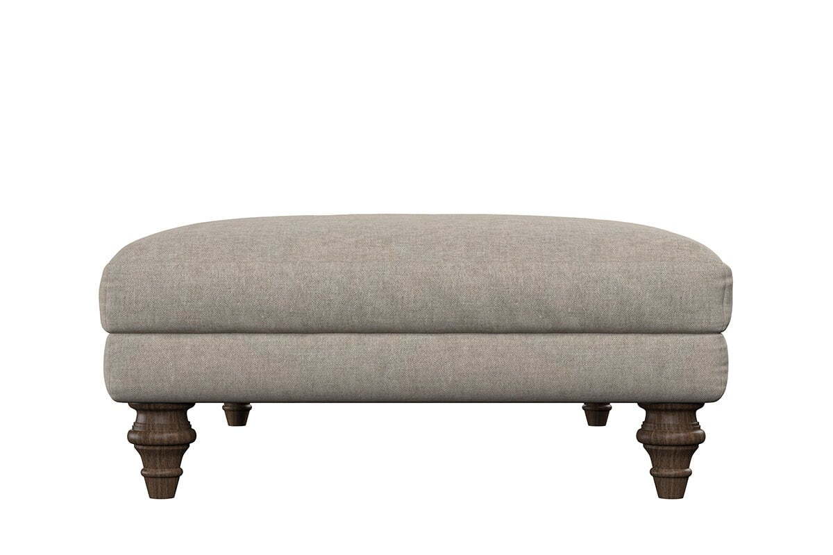 Marri Large Footstool - Brera Linen Sage