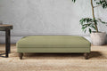 Marri Large Footstool - Brera Linen Sage