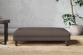 Marri Large Footstool - Recycled Cotton Mocha