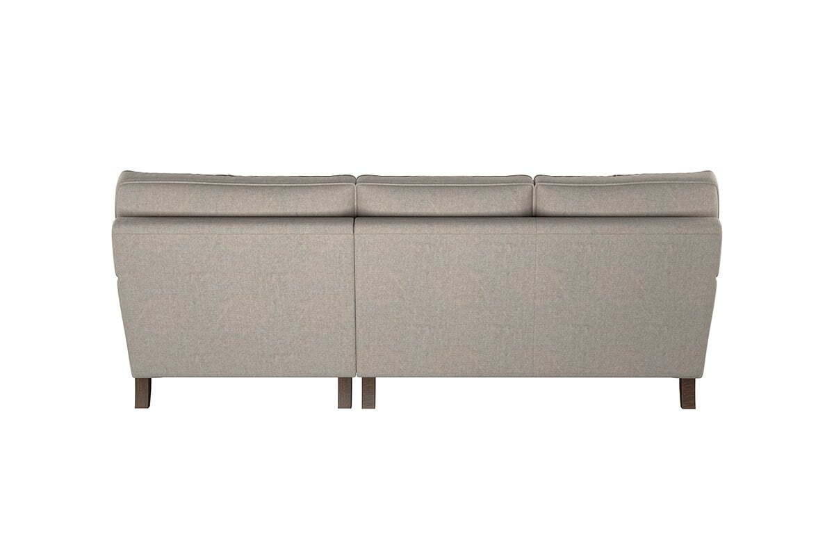 Marri Large Right Hand Chaise Sofa - Brera Linen Charcoal
