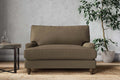Marri Love Seat - Brera Linen Chestnut