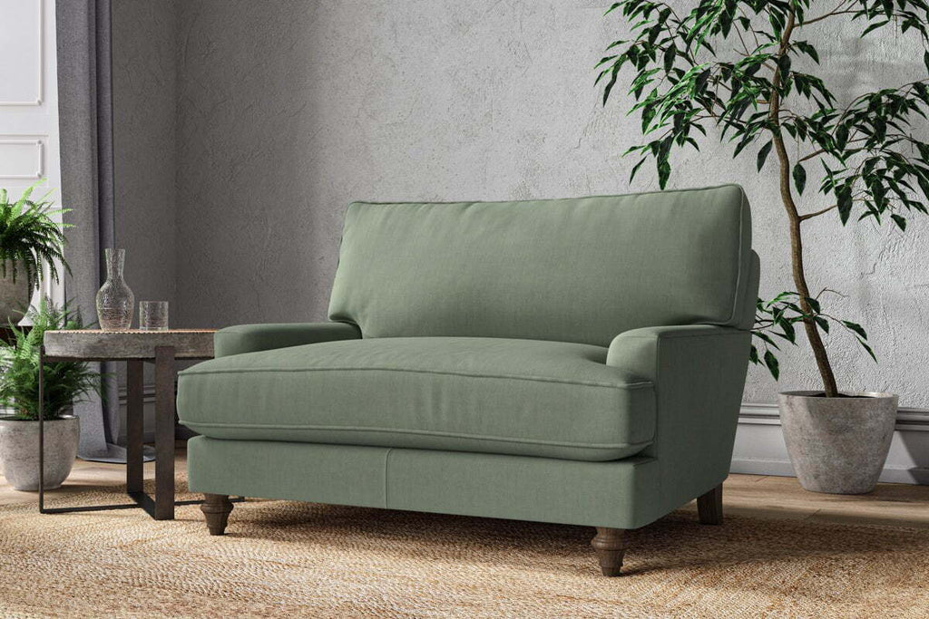 Marri Love Seat - Brera Linen Jade