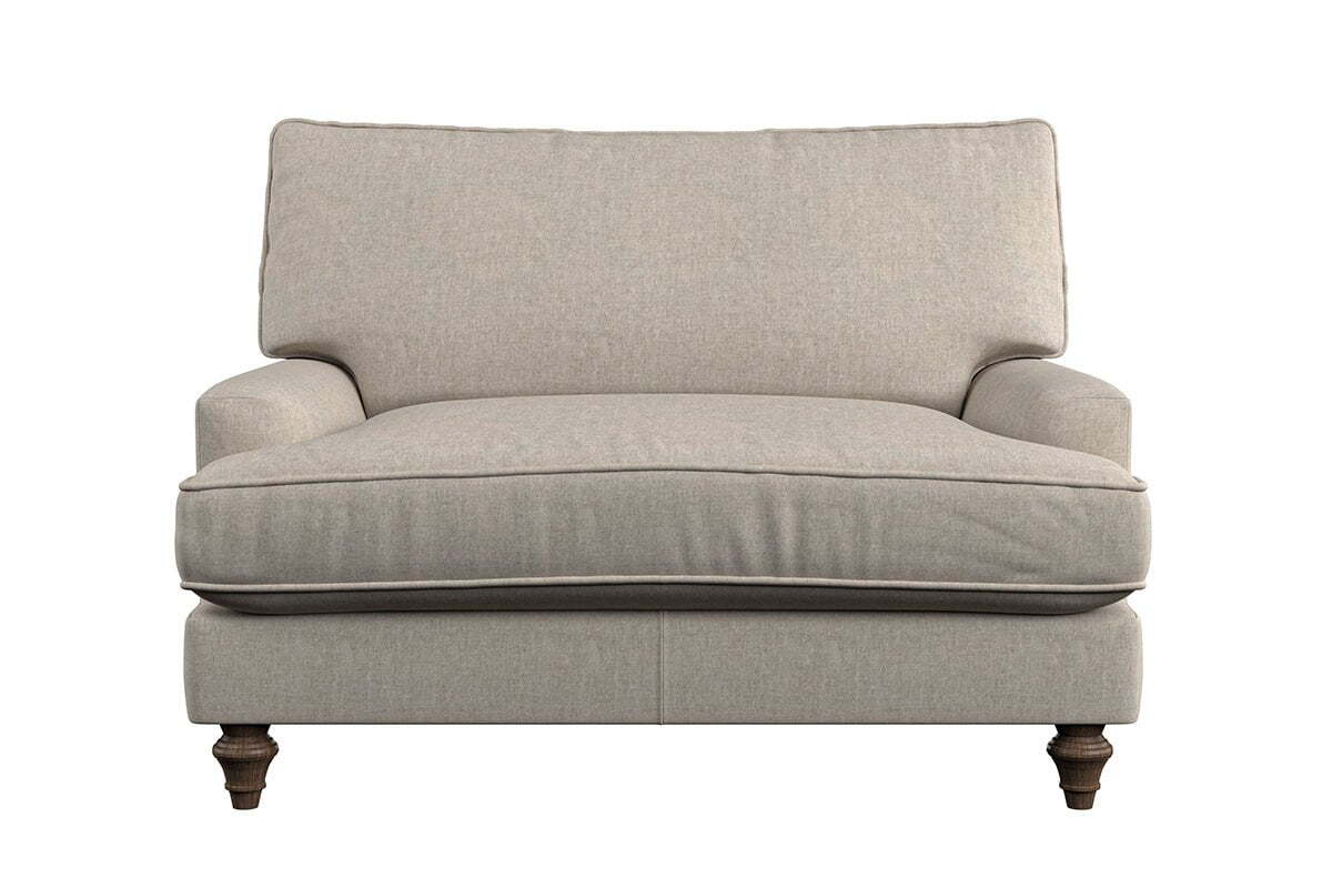 Marri Love Seat - Brera Linen Smoke