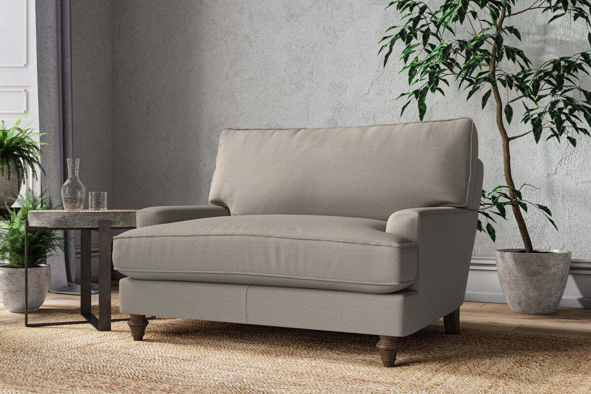 Marri Love Seat - Recycled Cotton Flax