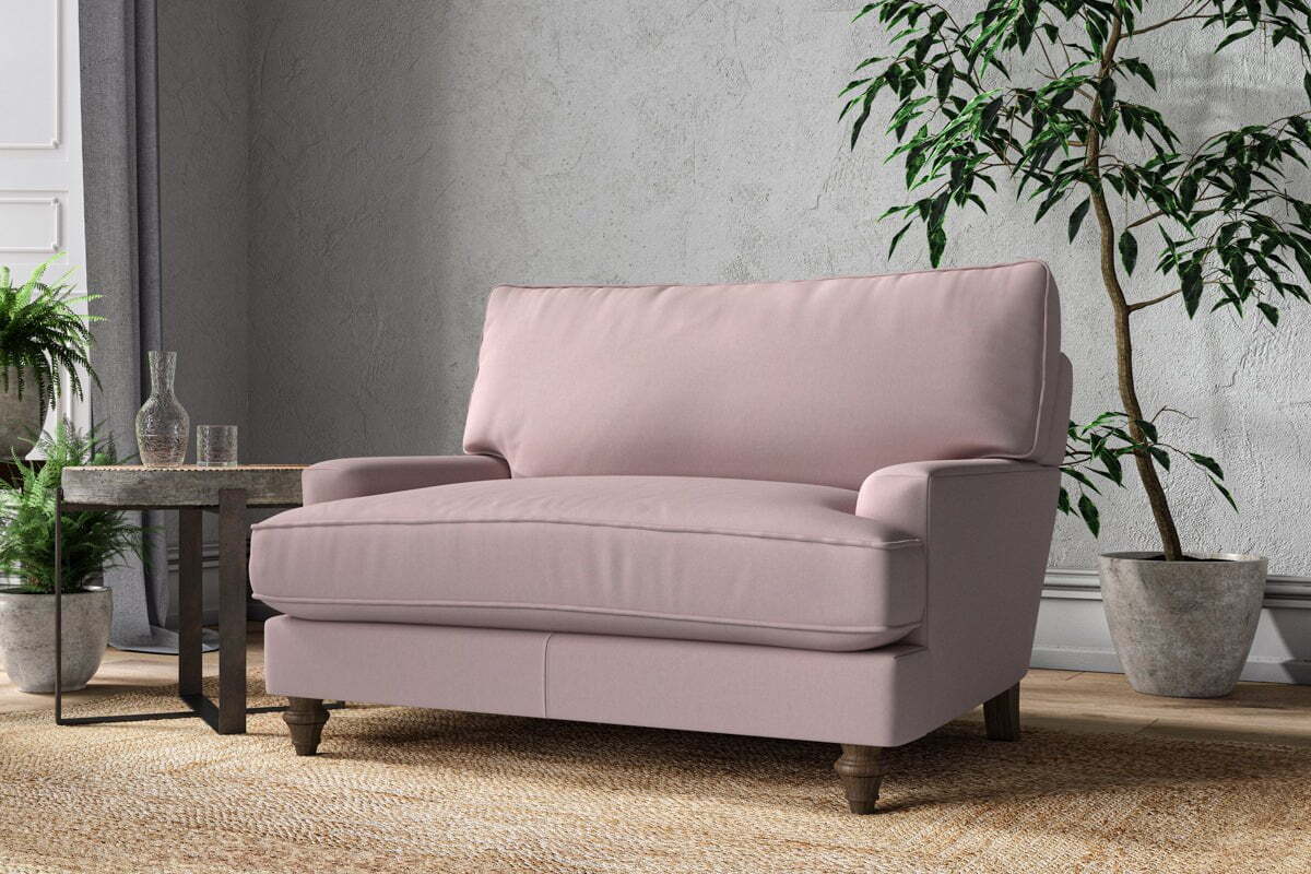 Marri Love Seat - Recycled Cotton Lavender